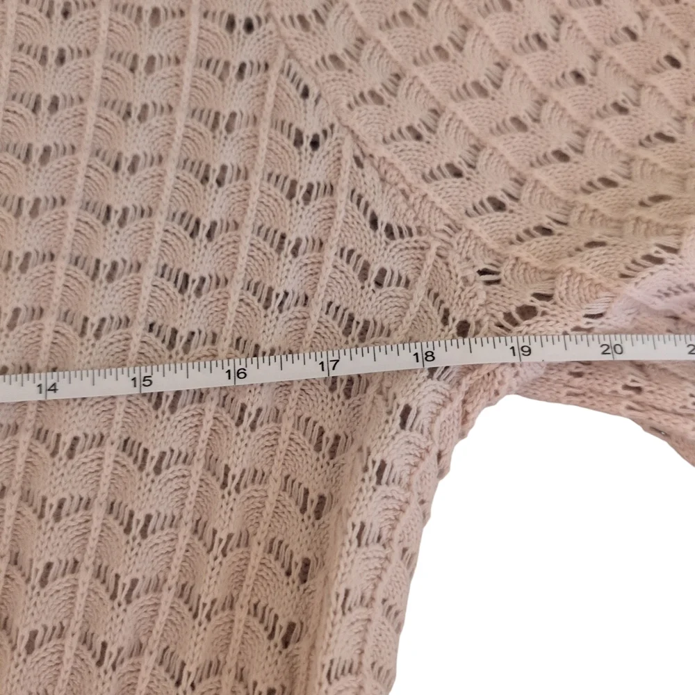 Nwt Chic Ryegrass Knit Sweater Xlong Sleeves Career Club Top Dress Casual XL - Picture 6 of 10